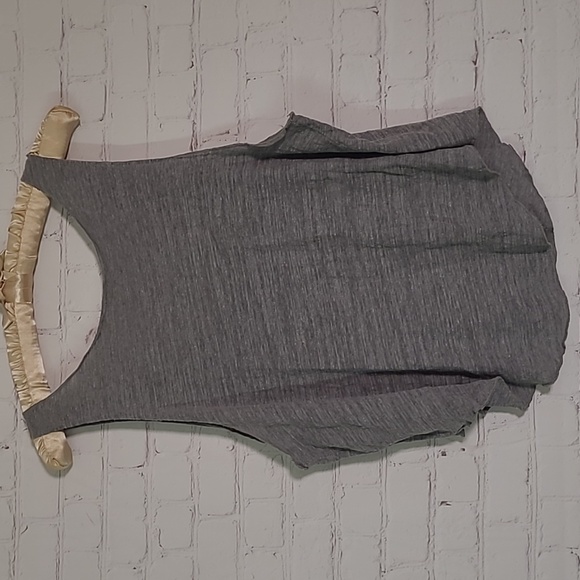 NWOT 2019 Victorias Secret PINK Oversized Puppies Love Me Heather Gray Tank Sz M - Picture 8 of 13